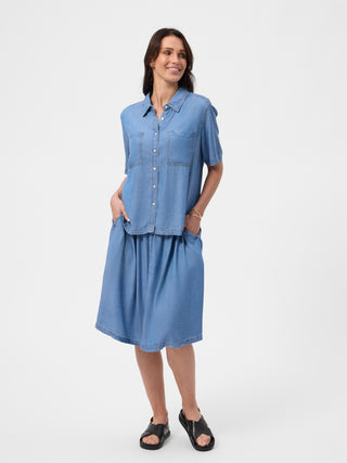 REDGREEN WOMAN Addison Shirts 066 Denim