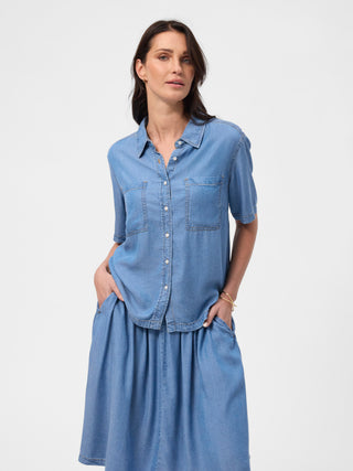 REDGREEN WOMAN Addison Shirts 066 Denim