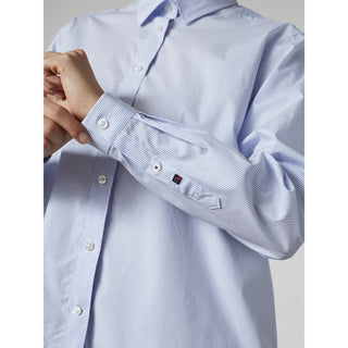 REDGREEN WOMAN Anabelle Shirts 162 Light Blue Stripe