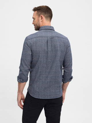 REDGREEN Anker Shirt 3692 Dark Navy Pattern