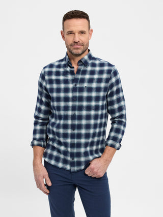 REDGREEN Anker Shirt 2682 Navy Check