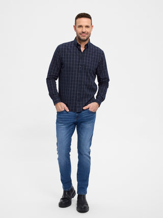 REDGREEN Anton Shirt 2682 Navy Check