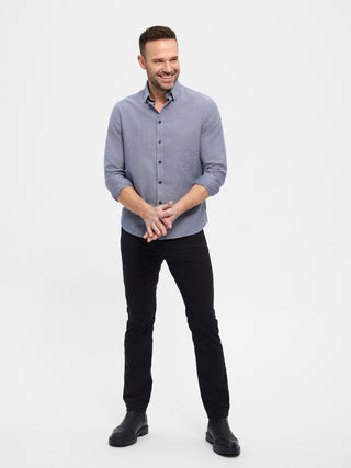 REDGREEN Anton Shirt 3692 Dark Navy Pattern