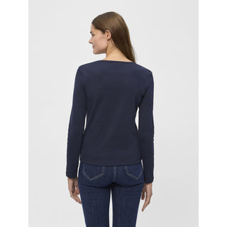 REDGREEN WOMAN Cilja T-shirt Long Sleeve Tee 069 Dark Navy