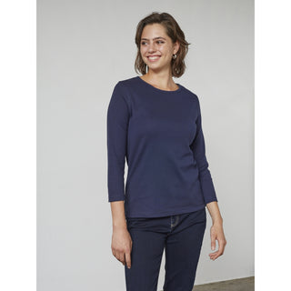 REDGREEN WOMAN Clarissa Long Sleeve Tee Long Sleeve Tee 068 Navy