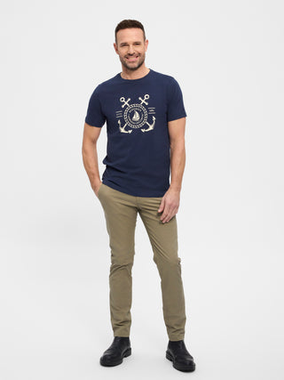 REDGREEN Con T-shirt 0682 NAVY