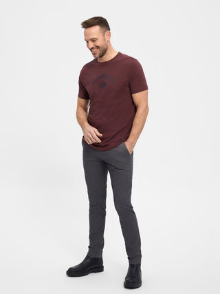 REDGREEN Con T-shirt Bordeaux