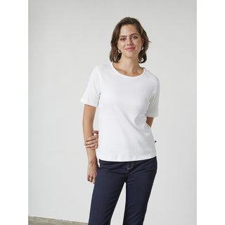 REDGREEN WOMAN Cora Short Sleeve Tee Short Sleeve Tee Hvid