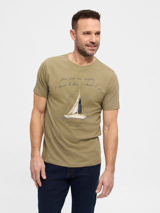 REDGREEN Cruz T-shirt 0251 Dark Sand