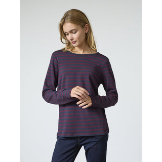 REDGREEN WOMAN Fie Long Sleeve T-shirt Long Sleeve Tee Bordeaux