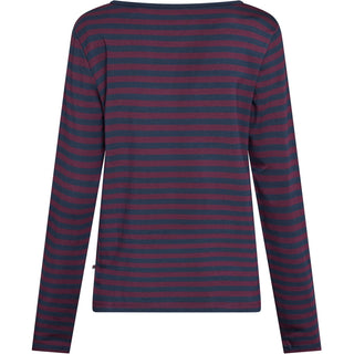 REDGREEN WOMAN Fie Long Sleeve T-shirt Long Sleeve Tee Bordeaux