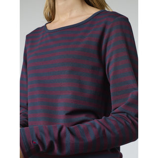 REDGREEN WOMAN Fie Long Sleeve T-shirt Long Sleeve Tee Bordeaux