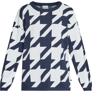 REDGREEN WOMAN Kalinka Knit 369 Dark Navy Pattern