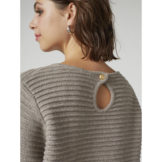 REDGREEN WOMAN Keesha Knit 425 Dark Sand Melange