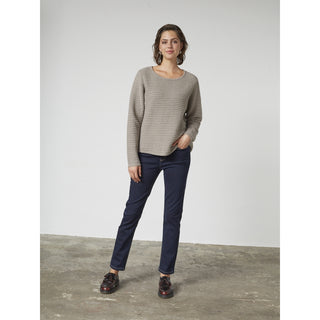 REDGREEN WOMAN Keesha Knit 425 Dark Sand Melange