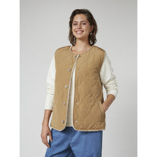 REDGREEN WOMAN Lina Vest 026 Light Brown