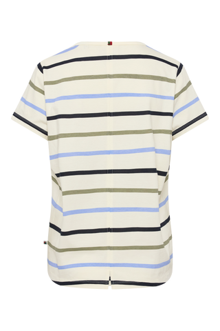 Chris T-shirt - Sky Blue Stripe