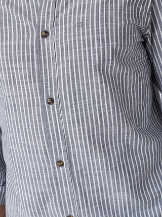 REDGREEN ANKER SHIRT STRIPED LS Shirt 1682 Navy Stripe