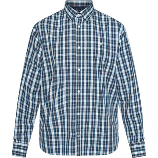 REDGREEN ANTON CHECKED SHIRT LS (POPLIN) Shirt 2682 Navy Check