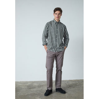REDGREEN ANTON CHECKED SHIRT LS (POPLIN) Shirt 2792 Dark Green Check
