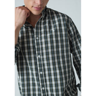 REDGREEN ANTON CHECKED SHIRT LS (POPLIN) Shirt 2792 Dark Green Check
