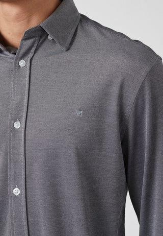 REDGREEN ARON PIQUE SHIRT LS Shirt 4682 Navy Melange