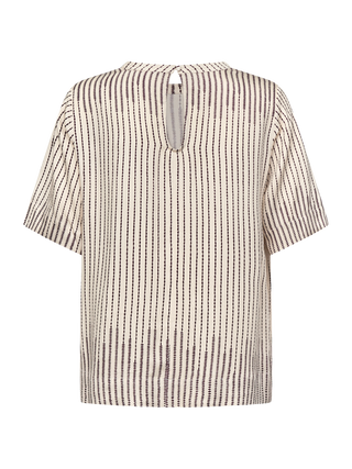 REDGREEN WOMAN Addie - Print Dresses / Shirts 385 Plum Pattern