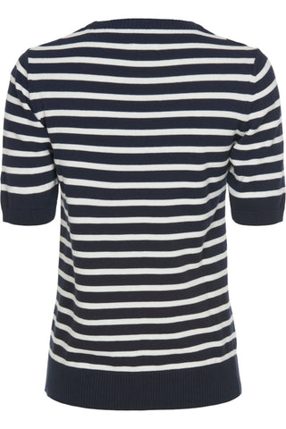 REDGREEN WOMAN Aimee Knit Knit 168 Navy Stripe