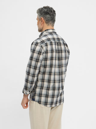 REDGREEN Albert Shirt 2692 Dark Navy Check