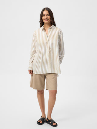 REDGREEN WOMAN Alexa Shirt Dresses / Shirts 123 Sand Stripe