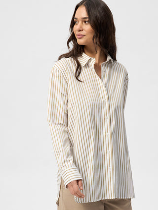 REDGREEN WOMAN Alexa Shirt Dresses / Shirts 123 Sand Stripe