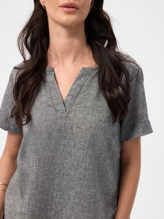 REDGREEN WOMAN Alexia Shirt Dresses / Shirts 499 Black Melange