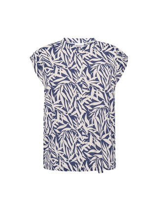 REDGREEN WOMAN Allie Blouse 368 Navy Pattern