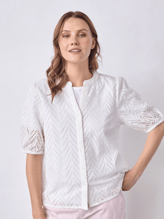 REDGREEN WOMAN Amirah Blouse Hvid