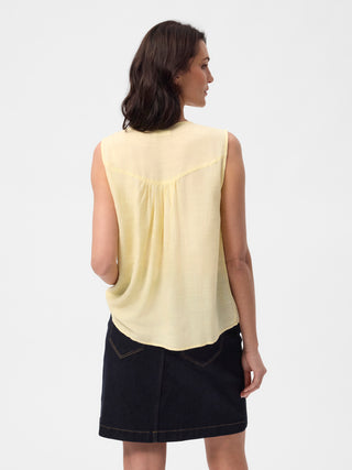 REDGREEN WOMAN Amora Shirts 030 Yellow Pastel