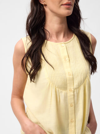 REDGREEN WOMAN Amora Shirts 030 Yellow Pastel
