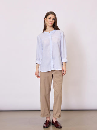 REDGREEN WOMAN Anna Shirts 163 Blue Stripe