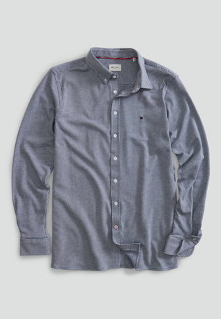 REDGREEN MEN Aron Shirt Shirt 1691 Dark Navy Stripe