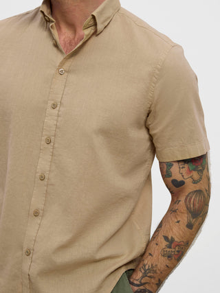 REDGREEN Asger Shirt 0242 Mid Sand