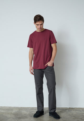 REDGREEN CHRIS T-SHIRT SS T-shirt 0481 Wine red