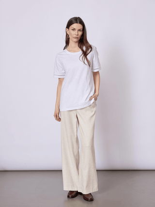 REDGREEN WOMAN Cami Short Sleeve Tee Hvid