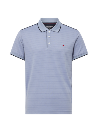 REDGREEN Cane Polo 1613 Light Blue Stripe