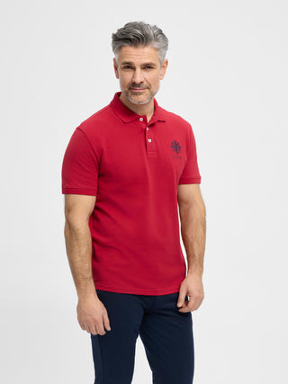 REDGREEN Carlton Polo Red