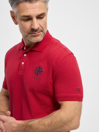 REDGREEN Carlton Polo Red