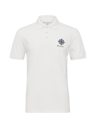 REDGREEN Carlton Polo White