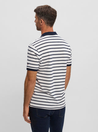REDGREEN Carlton Polo White/Blue