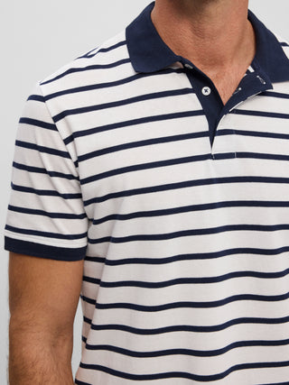 REDGREEN Carlton Polo White/Blue