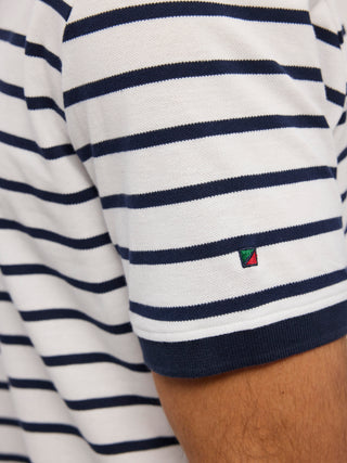 REDGREEN Carlton Polo White/Blue