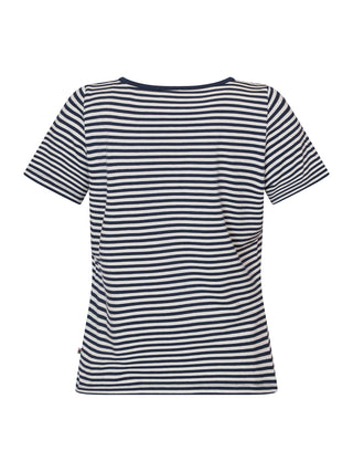 REDGREEN WOMAN Cecilie Tee Polo 169 Dark Navy Stripe
