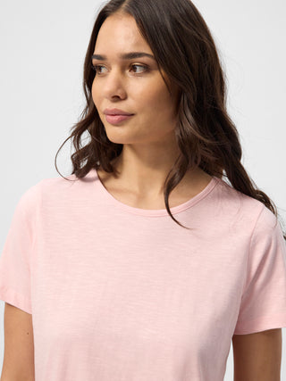 REDGREEN WOMAN Celina T-shirt Short Sleeve Tee 040 Rose Pastel